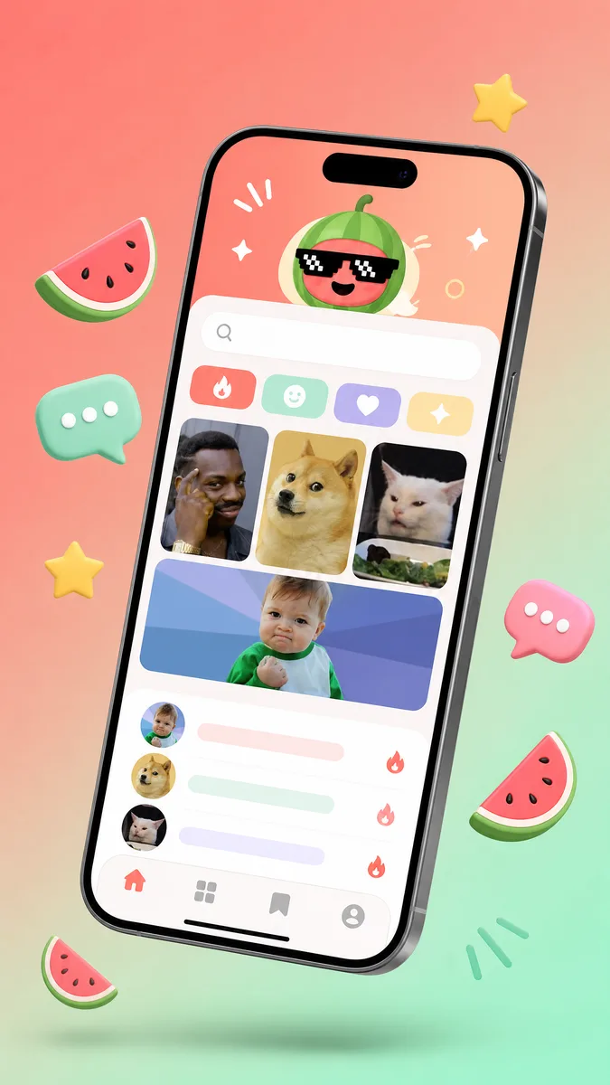 吃瓜暗网APP手机界面展示